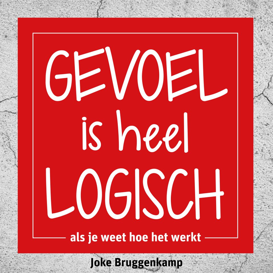 Omslagfoto van Gevoel is heel logisch: als je weet hoe het werkt