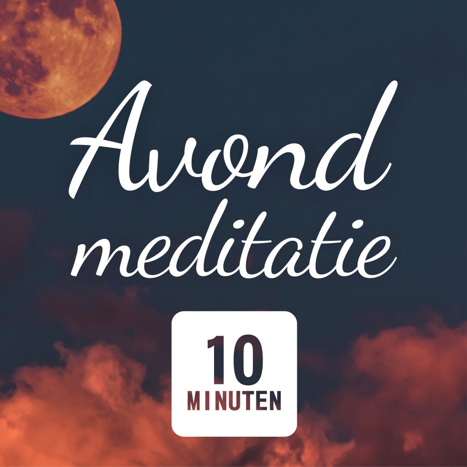 Omslagfoto van Avondmeditatie in 10 minuten
