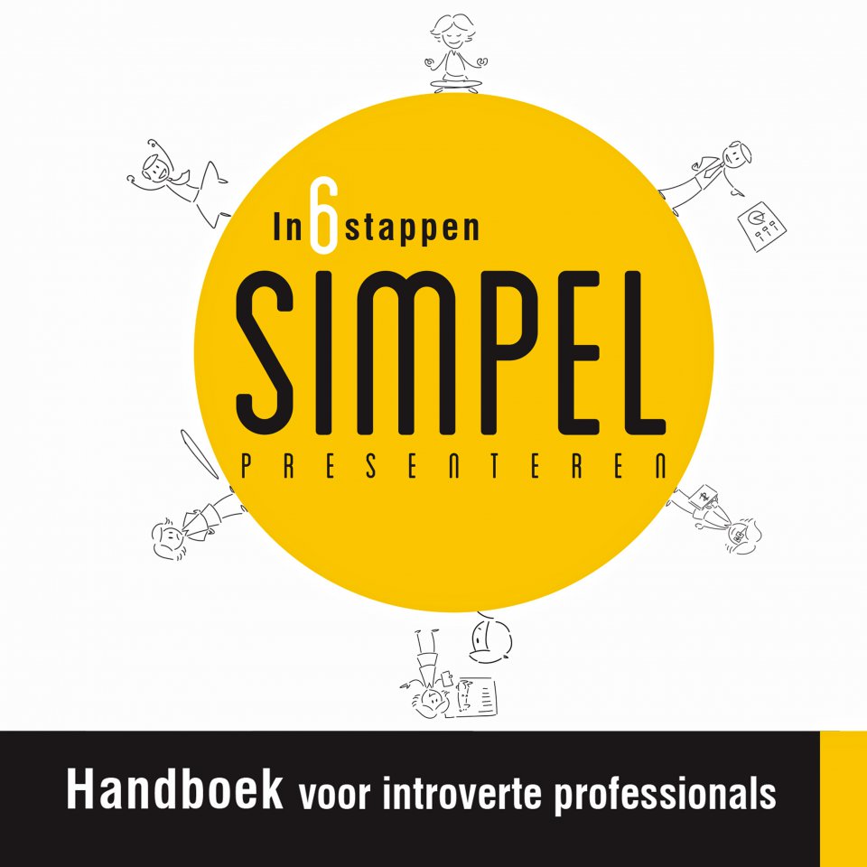 Omslagfoto van In 6 stappen SIMPEL presenteren